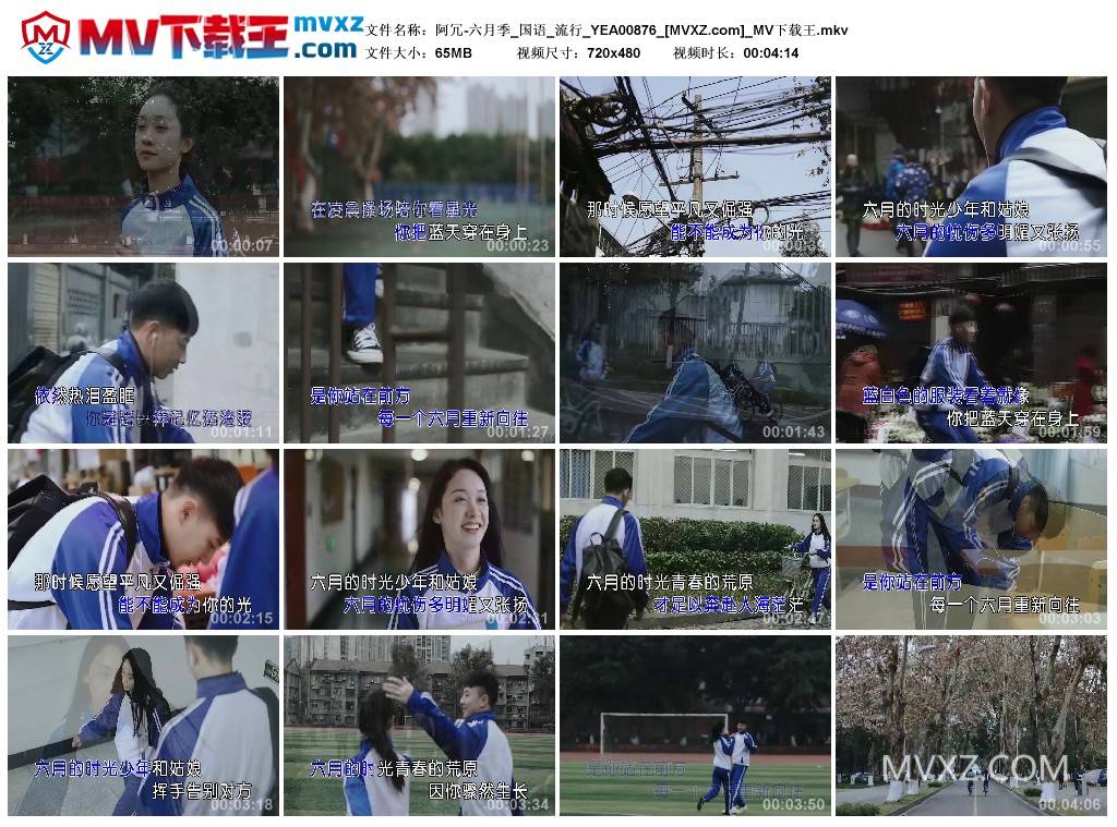 阿冗-六月季_国语_流行_YEA00876